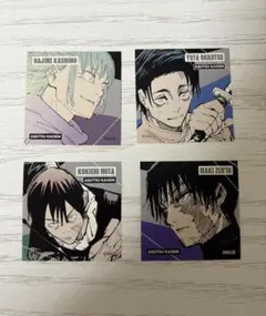 【呪術廻戦】スクエアステッカー 4枚セット