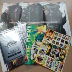 少年ジャンプとじ込み付録セットと、クリアブロマイドセット僕のヒーローアカデミア