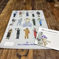 Mrs. GREEN APPLE クリアファイル ステッカーセット
