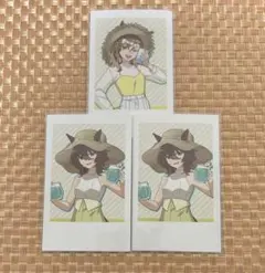 ウマ娘　ジャングルポケット　アグネスタキオン　バカンス　ポラショット