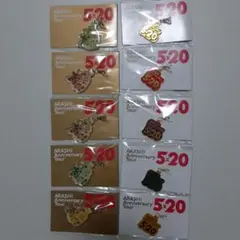 嵐Anniversary tour 5×20会場限定キーホルダー 2種類✕5色