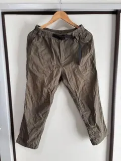 グラミチ リネン パンツ オリーブ S