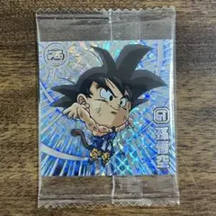 ドラゴンボール ウエハース 超戦士シール 孫悟空 シークレットレア