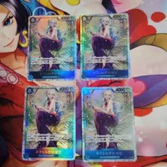 ワンピースカードゲーム　ネフェルタリ・ビビ　EB03-024　4枚セット