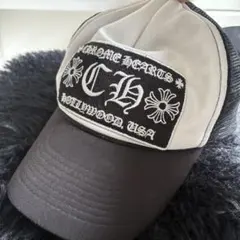 Chrome Hearts ロゴ トラッカーキャップ