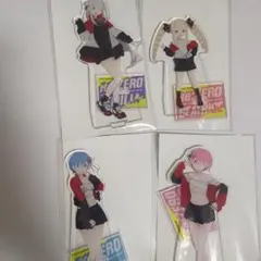 リゼロ　エミリア　ベアトリス　レム　ラム　アクリルスタンド