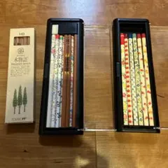 鉛筆　３６本　消しゴムと鉛筆ケース付き
