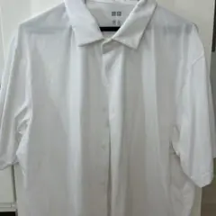 UNIQLO ホワイト 半袖シャツ M