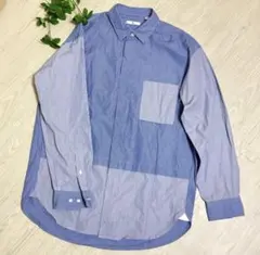 ユニクロ UNIQLO +J スーピマコットンオーバーサイズシャツ ストライプS