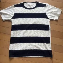 THE SHOP TK ストライプ Tシャツ L