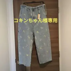 ニコアンド　2025ss　サスペンダーデニム【未使用品】