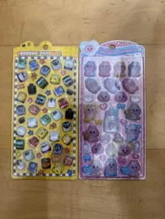 BONBON DROP プチトレイン うるちゅるPOPシール 2枚セット