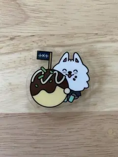 TXT トゥバ プルバトゥ 大阪 アクリルバッジ ヨンモン　たこ焼き