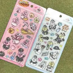 【正規品】可哀想に JRコラボ ぷっくりシール　おぱんちゅうさぎ　んぽちゃむ
