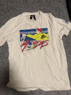 adidas グラフィックプリント Tシャツ