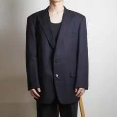 dunhill シングルテーラードジャケット フォーマル ブラック/TW352のサムネイル