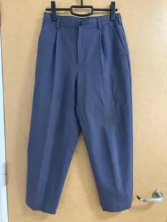 GU ドライワイドテーパードイージーアンクルパンツSサイズ グレー