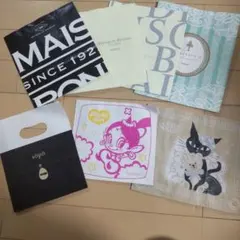 ゴンチャロフショップ袋　小さめ　7枚セット