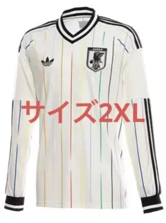 訳あり タグ付き adidas サッカー日本代表 長袖 ユニフォーム 2XL