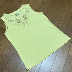 ZUMBA ダンスキン　タンクトップ　フィットネス　レモンイエロー　Mサイズ