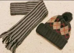 ニット帽（日本製） & マフラー セット まとめ売り