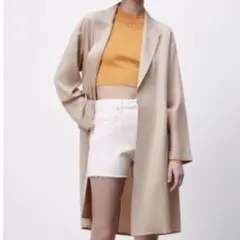 ZARA フローイトレンチコート ベージュ Sのサムネイル