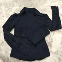 SLY スライブラック 長袖リボンシャツ Mサイズ