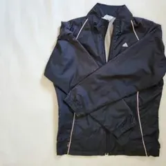 〈adidas〉 アディダス ウィンドブレーカー 上着 ネイビー M 即日発送