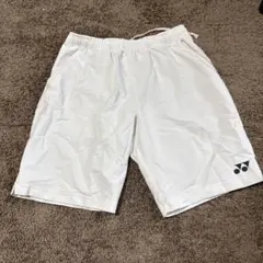 YONEX ヨネックス　ホワイト 白　ショートパンツ　2枚セット　Mサイズ　バド