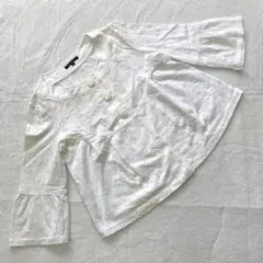 23区 ニジュウサンク　レディース アイレットレース　ジャケット　38　M　白のサムネイル