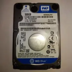 WD 500GB HDD WD5000LPVT