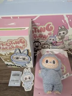 POP MARTラブブマカロンSea Salt CoconutブルーLabubu