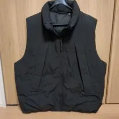 ヒートパデッドベスト　ブラック　XL