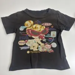 HYSTERIC GLAMOUR キッズ Tシャツ ブラックのサムネイル