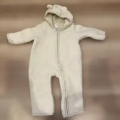 baby GAP ボア ロンパース くま耳 アイボリー