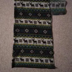 トナカイの裏起毛ニット生地