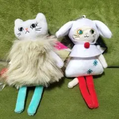 カルディ クリスマス 2026 くたくたネコちゃん モコモコネコちゃん 2個