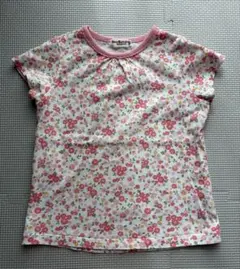 ミキハウス　ホットビスケッツ　Ivy B. 花柄 Tシャツ　100