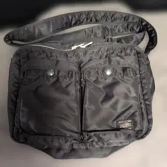 希少　PORTER　タンカー　ショルダーバッグS　2層　ブラック　黒　斜め掛け