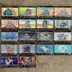 SDガンダム外伝　カードダス　ノーマルカード　まとめて18枚