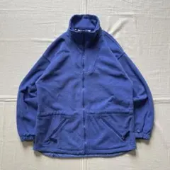 90s Colombia 韓国製 フルジップ フリースジャケット ロゴ刺繍タグM