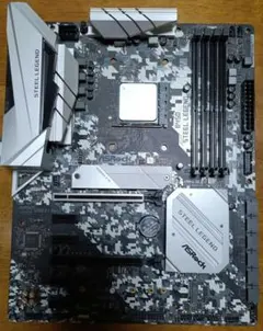 ASRock b450 steel legend + Ryzen5 3600