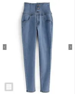 GRL ハイウエストストレッチスキニーパンツ
