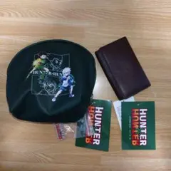 しまむら ハンターハンターコラボ ポーチ マルチケース セット ゴン キルア