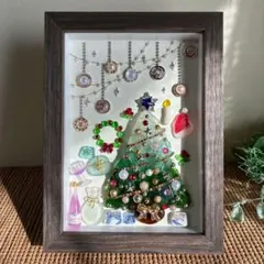 専用‼️シーグラスアート　NO.277 教会のある街のクリスマス。（ウサギ） 2025年最新シーグラスアート クリスマスの人気アイテム - メルカリ