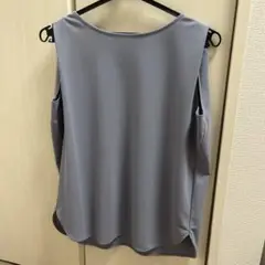 UNIQLO クレープジャージーT ブルー Sサイズ ユニクロ