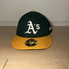 New Era A's ベースボールキャップ 7 3/8