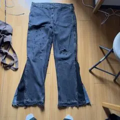Y2K Archive flare jeans swagスタッズフレアデニム - メルカリ