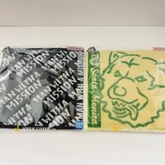 一番くじ　マンウィズアミッション　J賞 MWAM ハンドタオル　2種