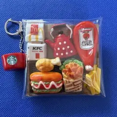 ガチャ詰めポーチ バーガーセット
